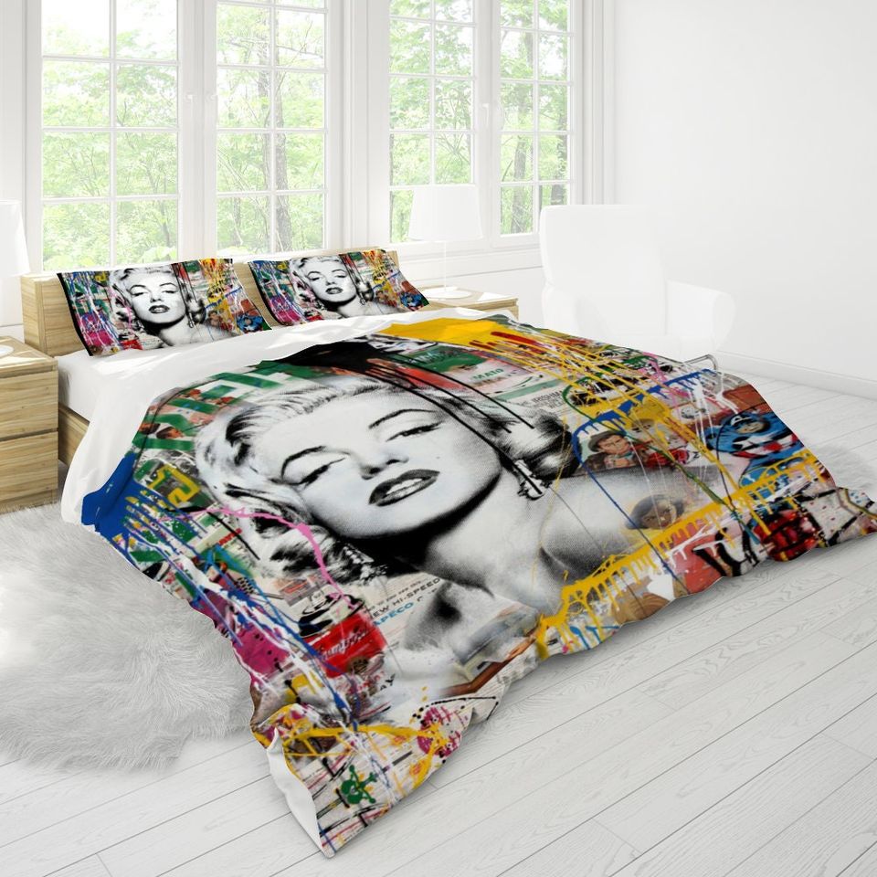 Marilyn Monroe Bedding Set - Celebrity Beding Set