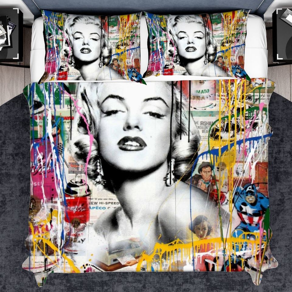 Marilyn Monroe Bedding Set - Celebrity Beding Set