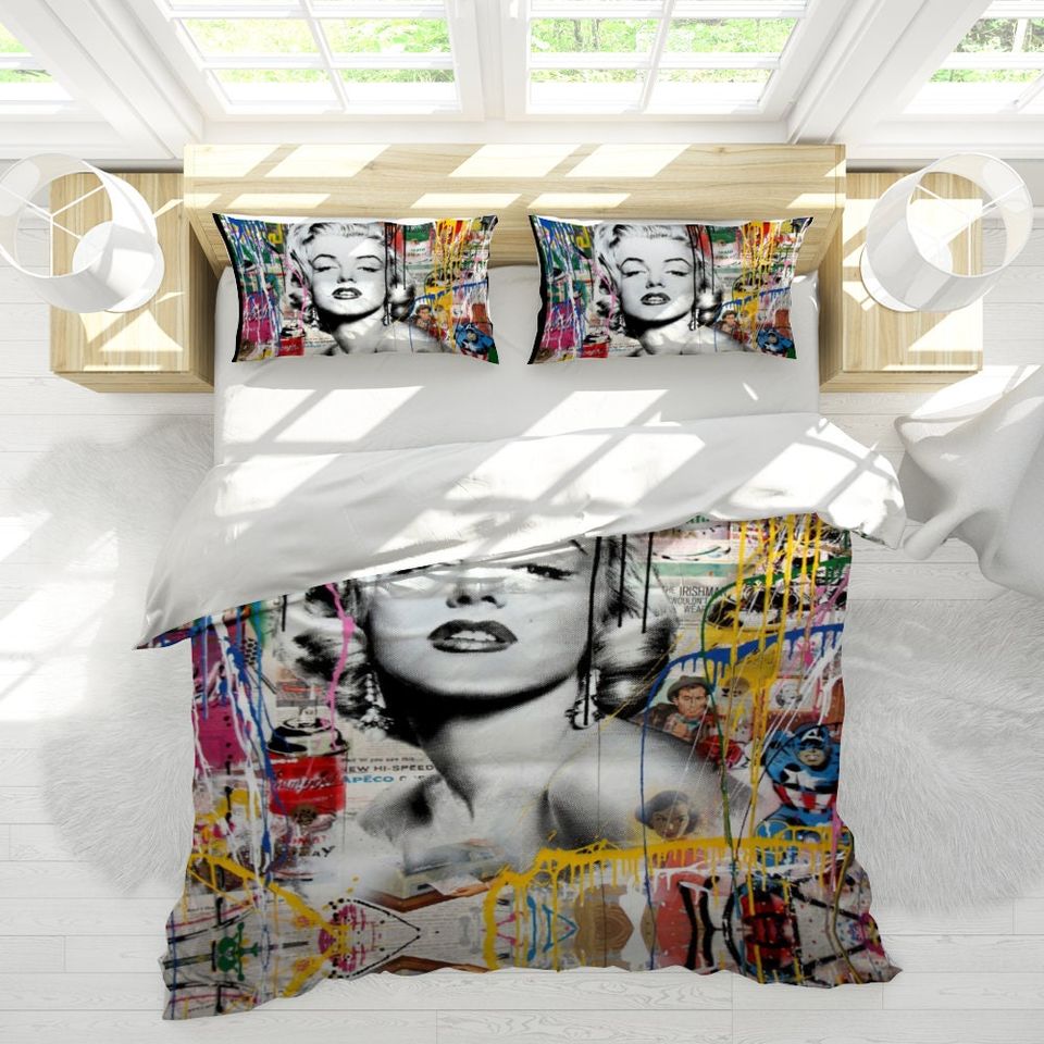 Marilyn Monroe Bedding Set - Celebrity Beding Set