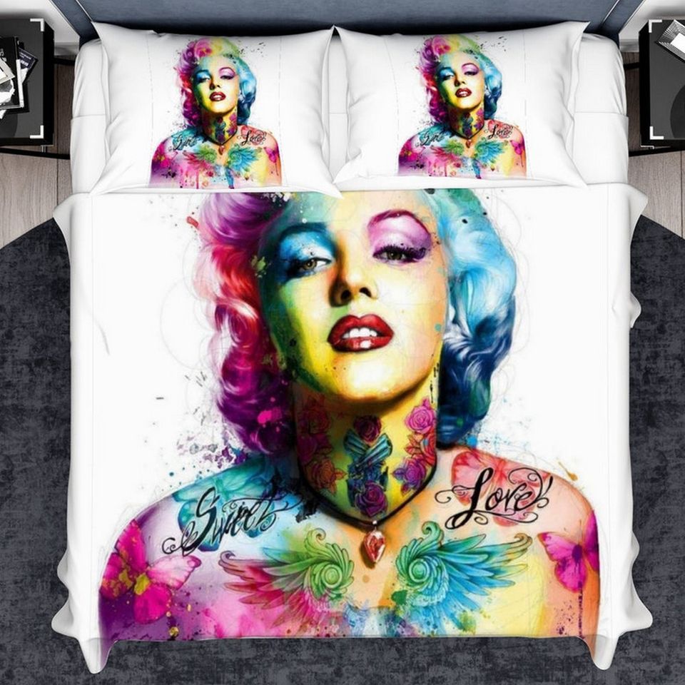 80s MADONNA COLLAGE Style Bedding Set - Celebrity Beding Set