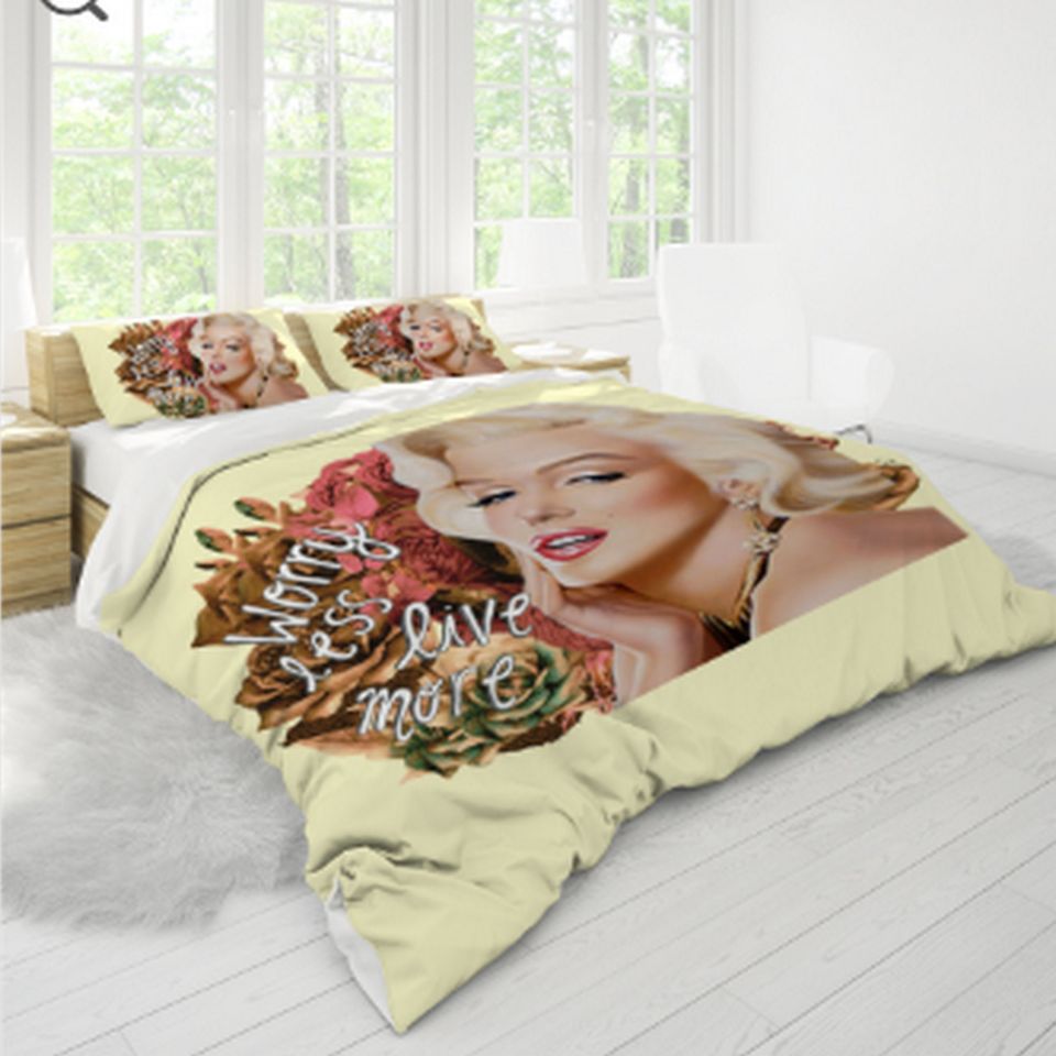 Marilyn Monroe Bedding Set - Celebrity Beding Set