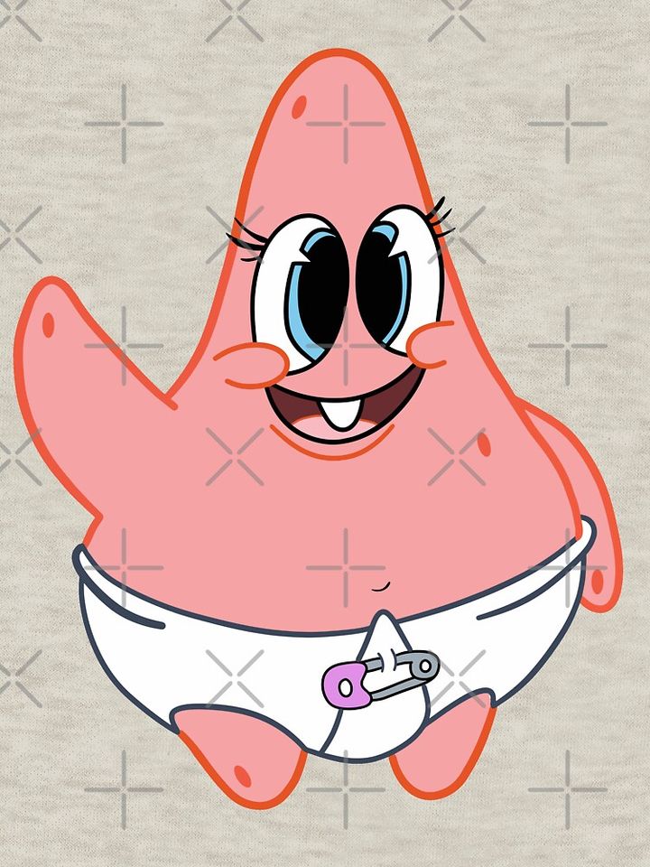 Baby Patrick Star Funny Hoodie
