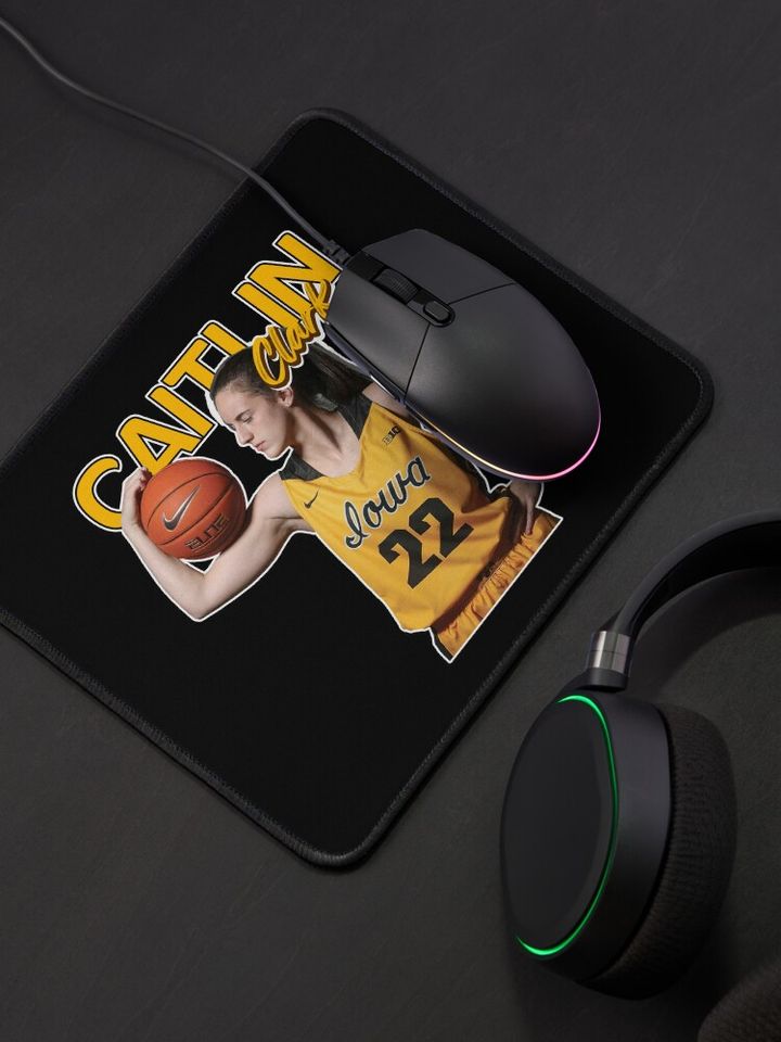 Iowa basketball star Caitlin Clark Mouse Pad