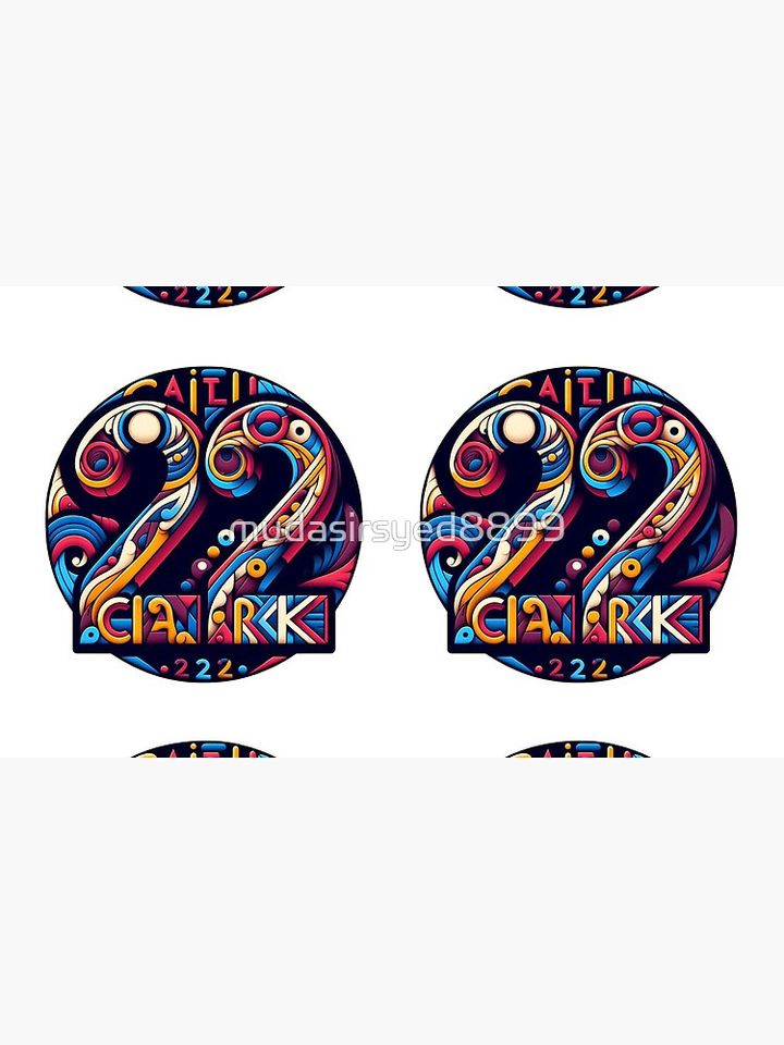 Caitlin Clark Jersey Number 22 Coffee Mug