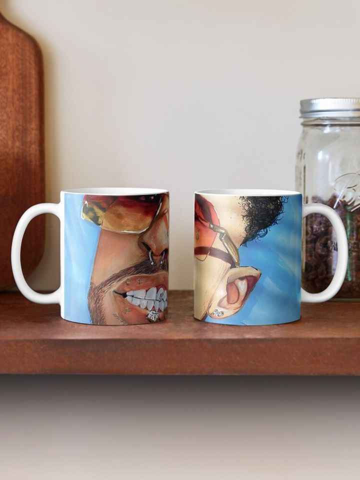 Bad bunny Coffee Mug - Bad Bunny merch