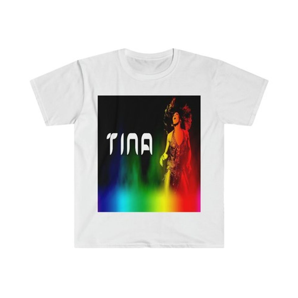 Unisex Soft Cotton T-Shirt. Tina Turner