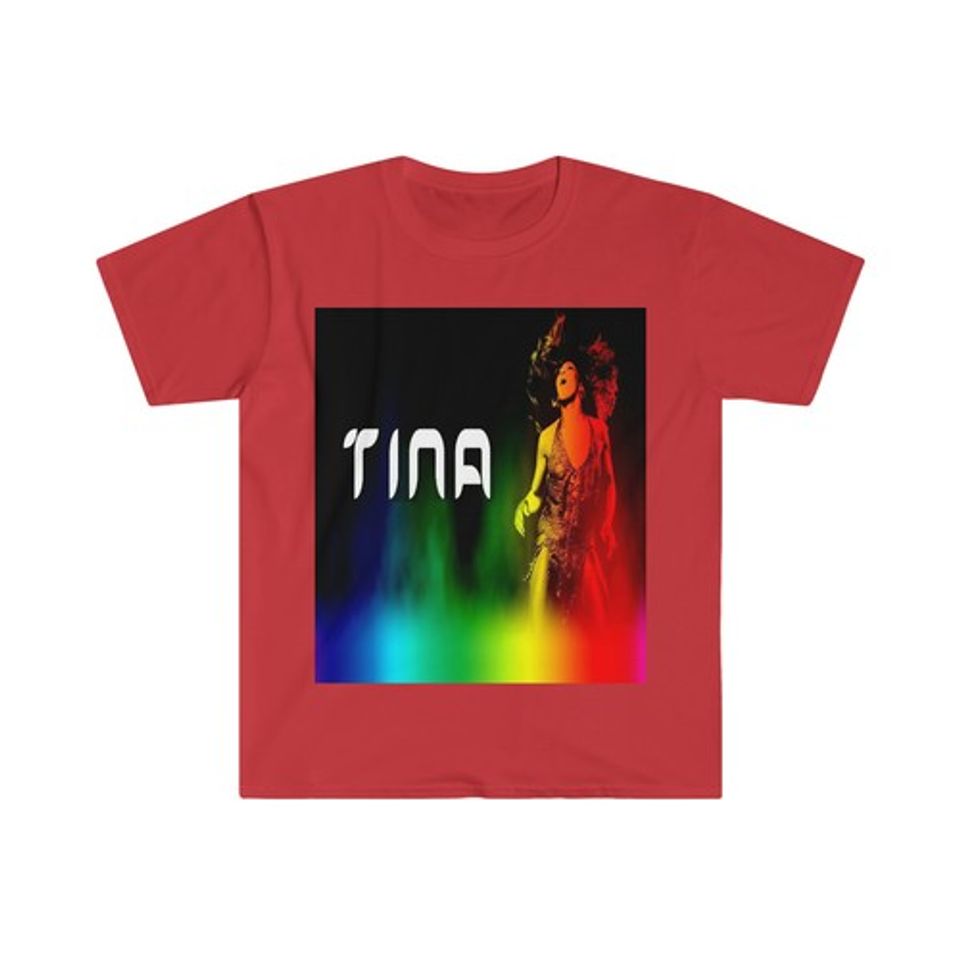 Unisex Soft Cotton T-Shirt. Tina Turner