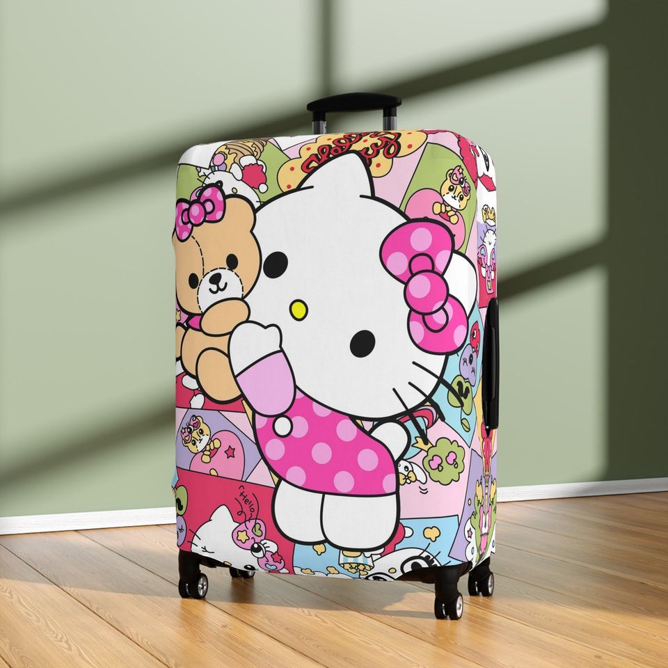 Hello Kitty Luggage Cover - Cartoon Luggage Cover