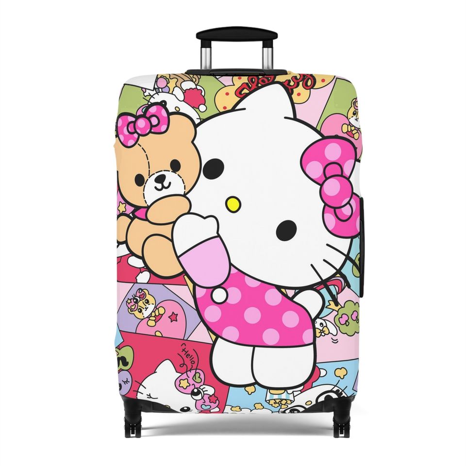 Hello Kitty Luggage Cover - Cartoon Luggage Cover