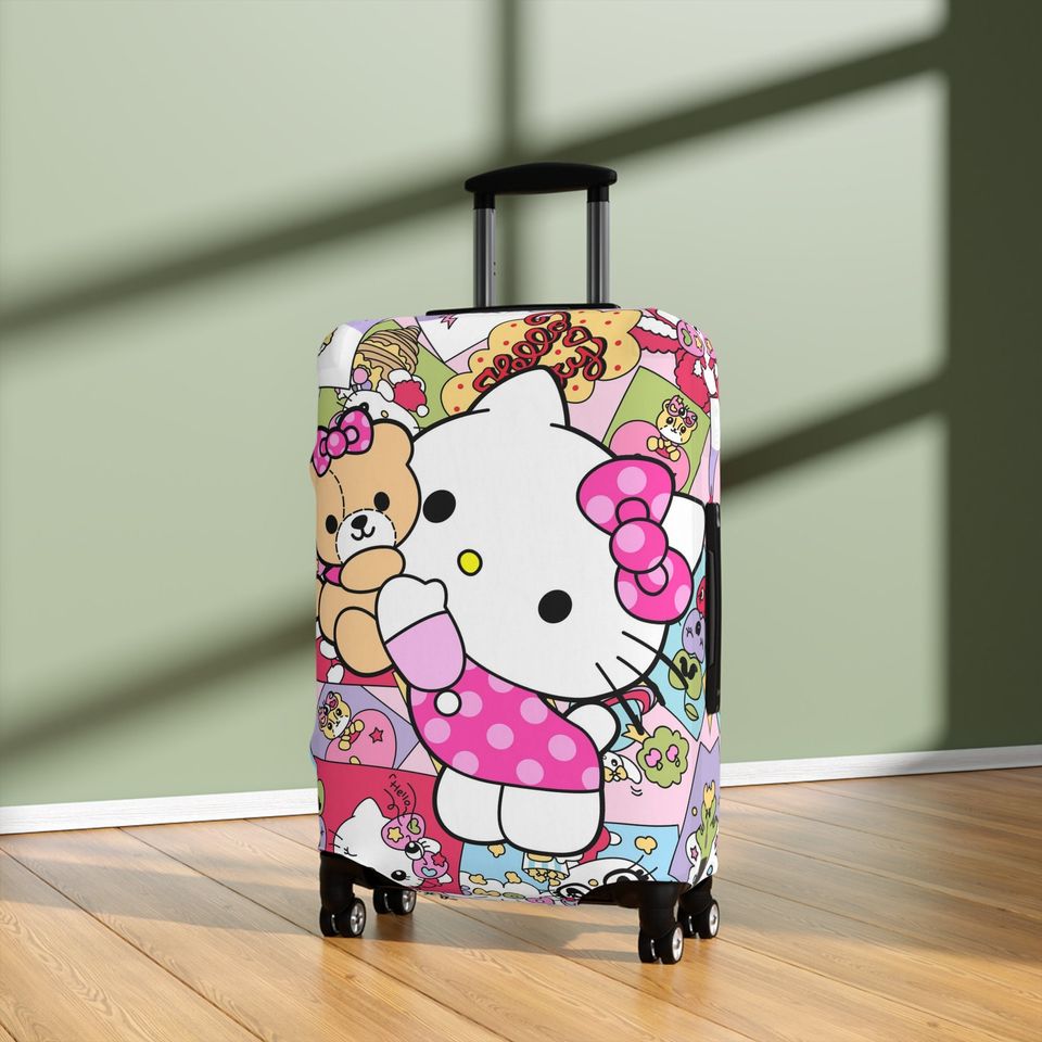 Hello Kitty Luggage Cover - Cartoon Luggage Cover