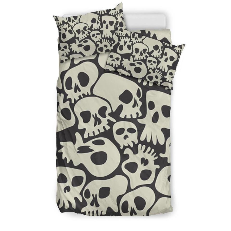 Skull Bedding Set, Monster Bedding Set