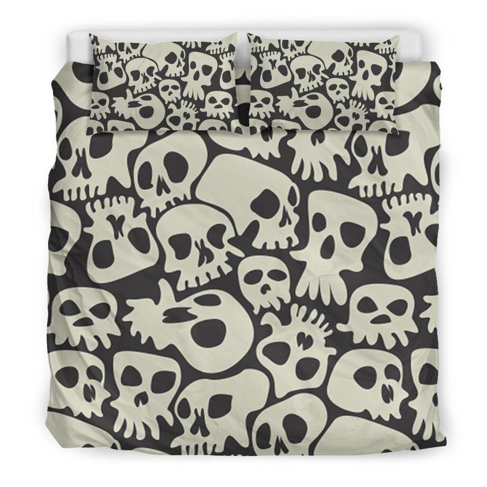 Skull Bedding Set, Monster Bedding Set