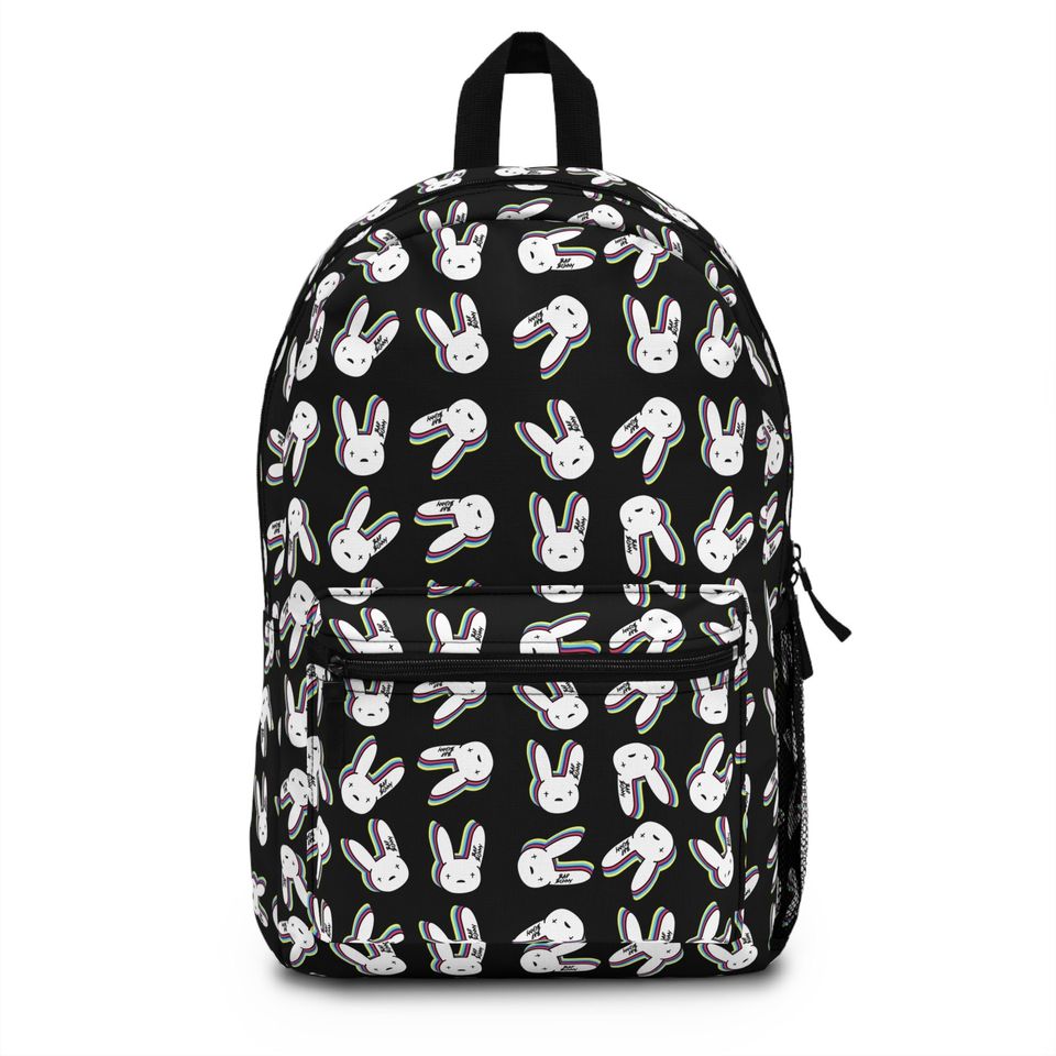 Bad Bunny Backpack, Verano Sin T Backpack, Adjustable Shoulder Straps