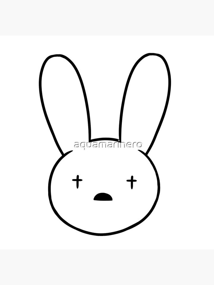 Bad Bunny Baby Canvas - Bad Bunny merch