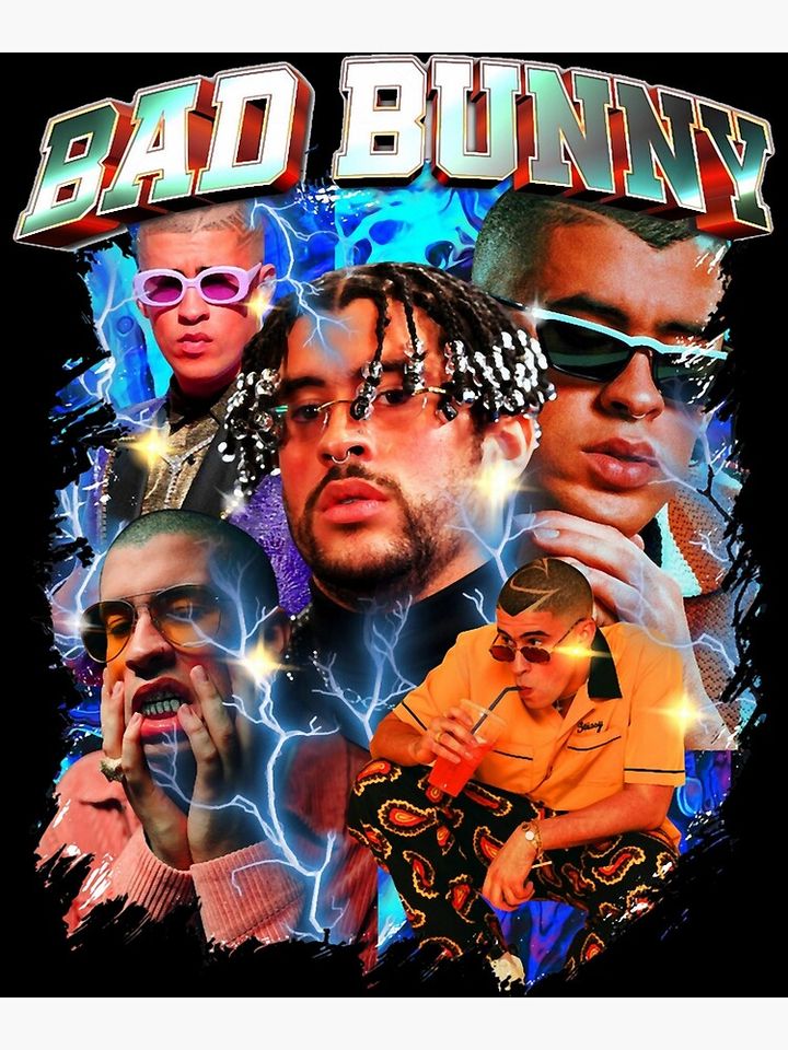 Bad Bunny Canvas - Bad Bunny merch
