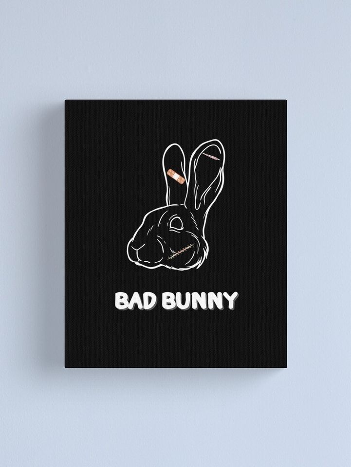 Bad Bunny Canvas - Bad Bunny merch