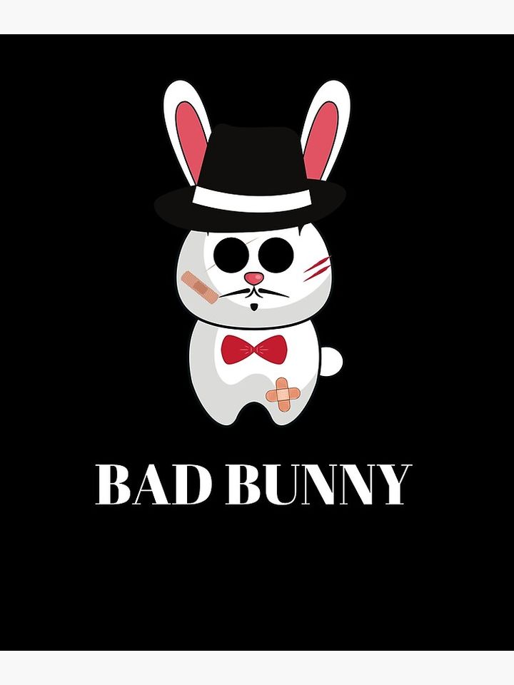 Bad Bunny Canvas - Bad Bunny merch