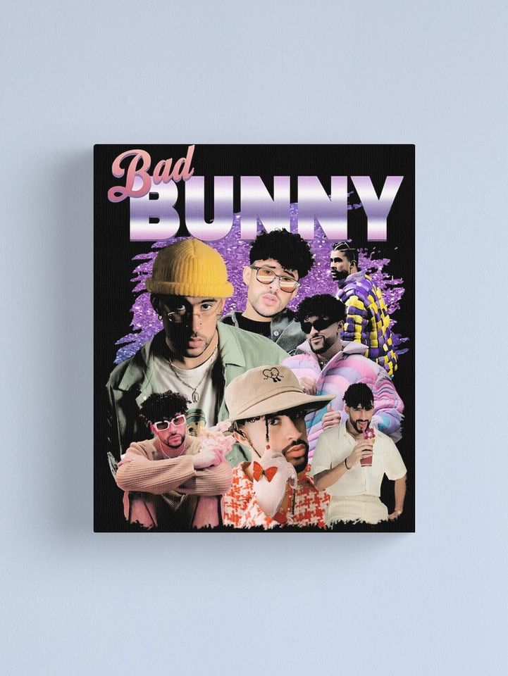 Bad Bunny Canvas - Bad Bunny merch