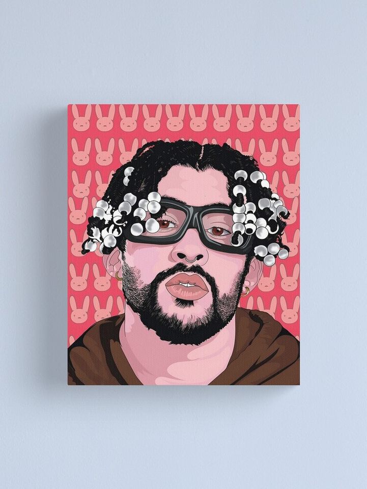 Bad bunny Canvas Print