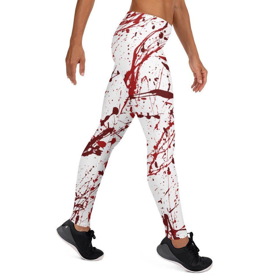 Gothic Blood Splatter Leggings