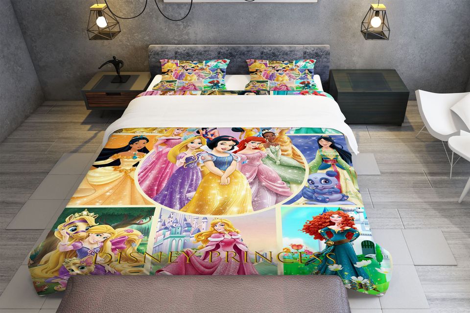 Disney Princess, Personalized Bedding Sets