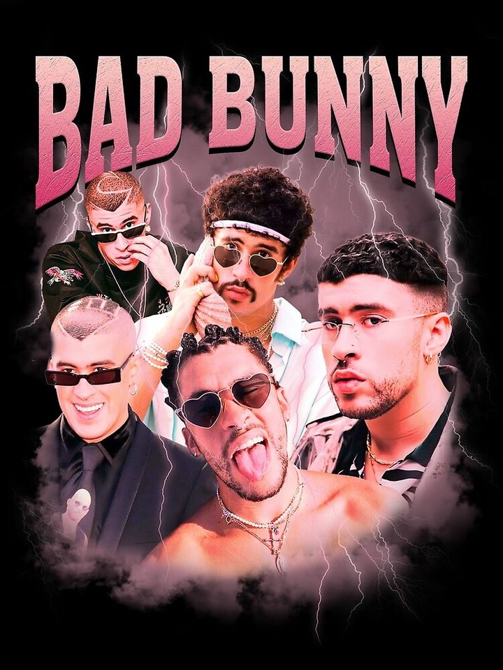 Vintage Bad Bunny Canvas Print