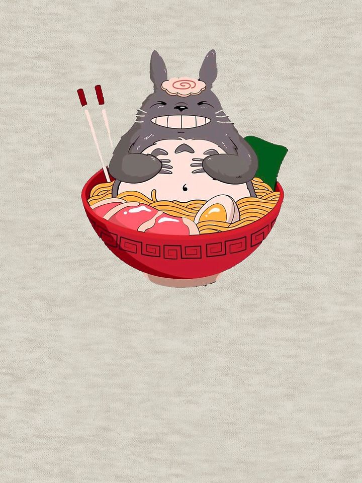 Totoro Ramen My Neighbor Totoro Pullover Sweatshirt