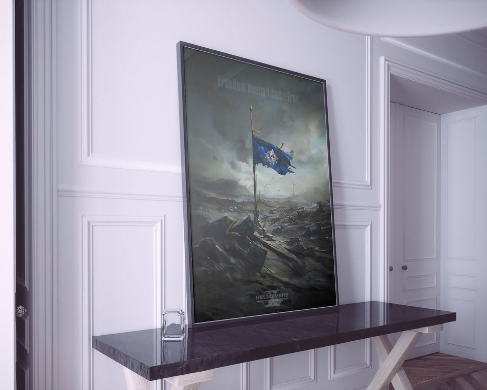 Helldivers 2 Artwork | Helldivers 2 Artwork | Helldivers 2 | Gaming Poster