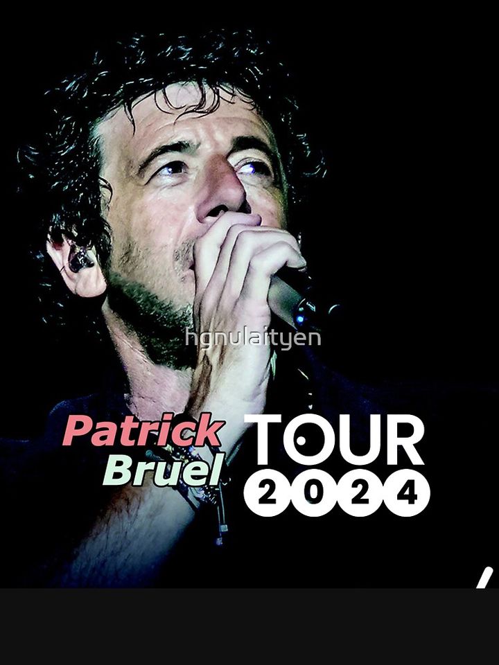 bilanya Patrick Bruel Show Tour TOURNEE en ACOUSTIQUE Essential T-Shirt