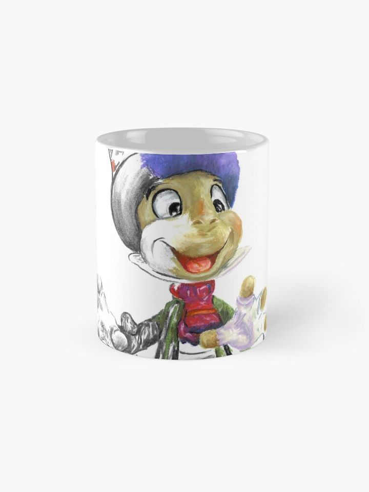 Charcoal and Oil - Jiminy Cricket Coffee Mug