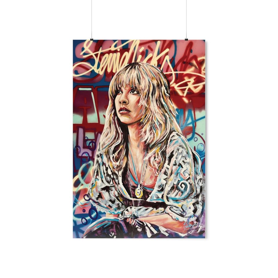 Stevie Nicks Premium Matte Vertical Poster