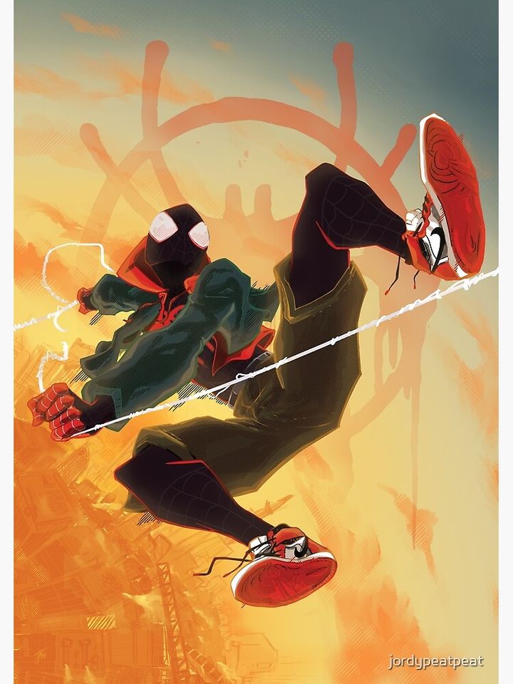 'What's Up Danger' Miles Morales Poster