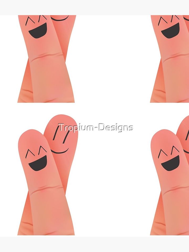 Finger with smiley face Backpack