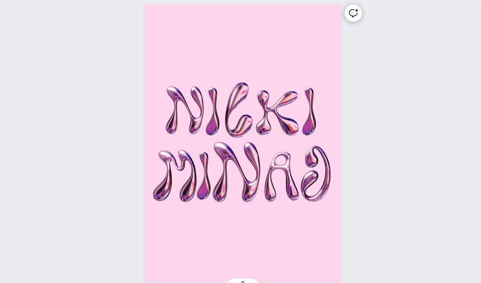 Nicki Minaj poster| ice spice