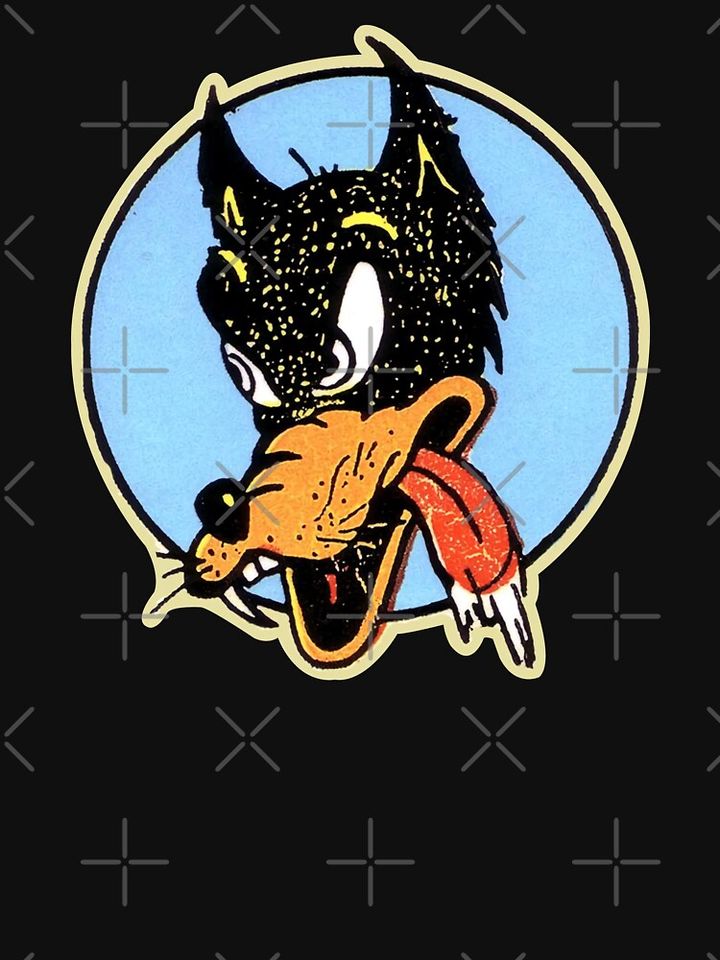 Lone Wolf Jerry Garcia Men's Black Tee Essential T-Shirt