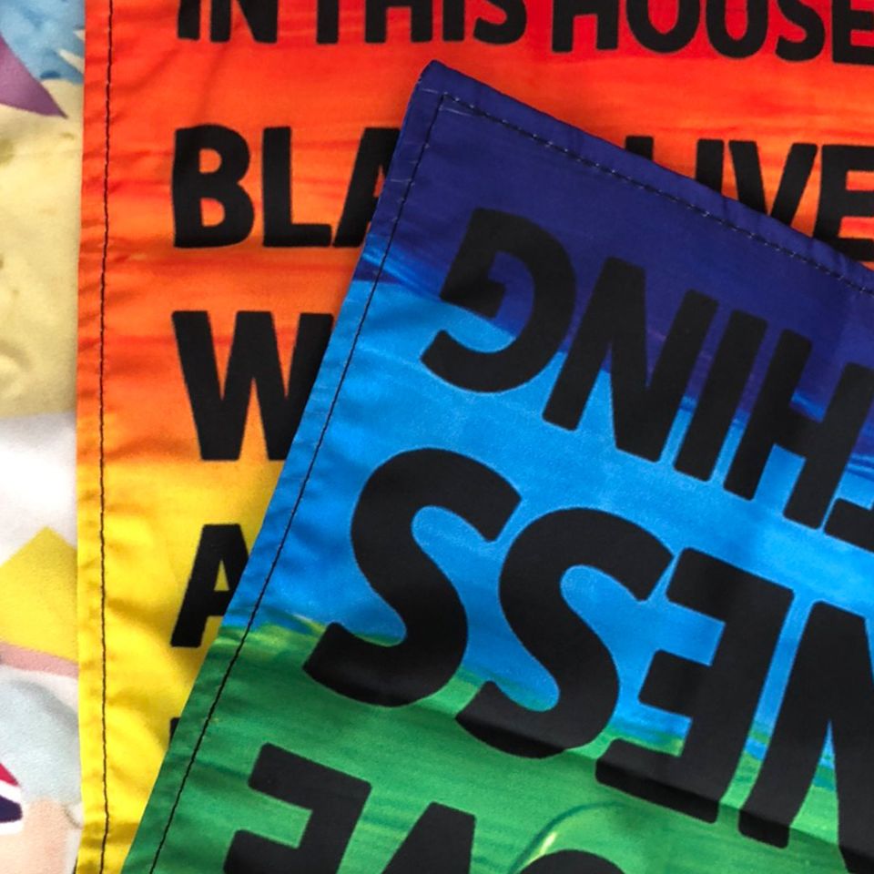 Personalized Name Valentine Flag, Minnie Mickey Couple Flag, Custom Disney Flag