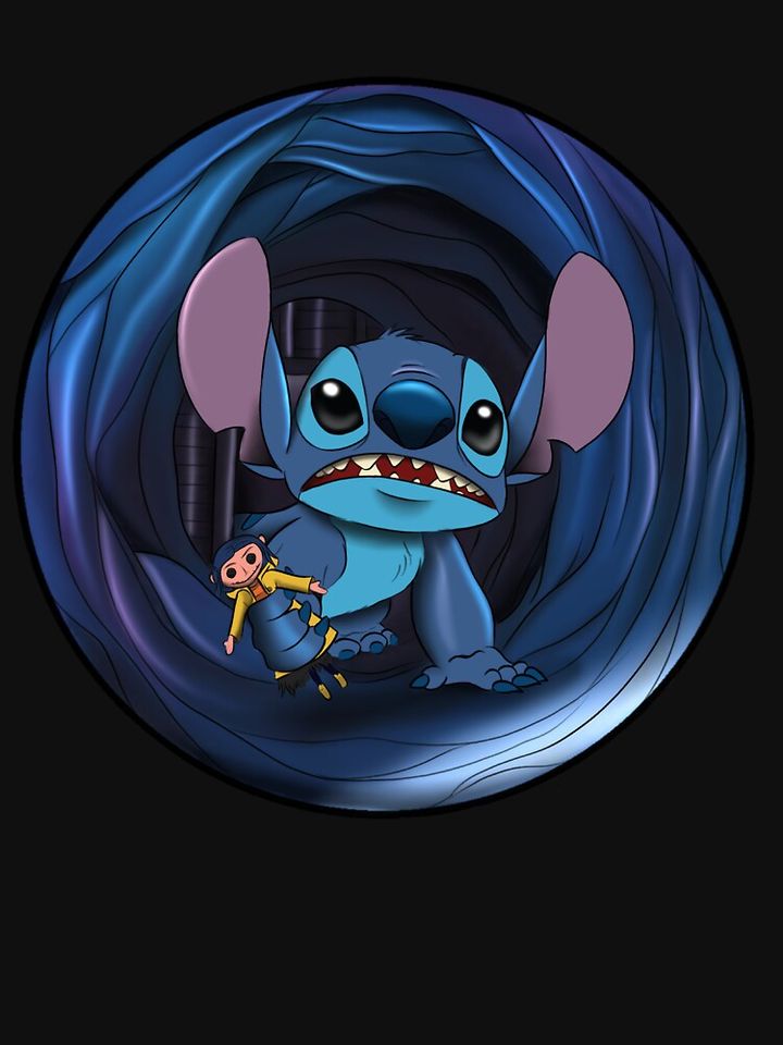 Coraline stitch secret door Classic T-Shirt