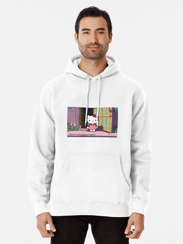 Hello Kitty Pullover Hoodie, Kitty Cat merch
