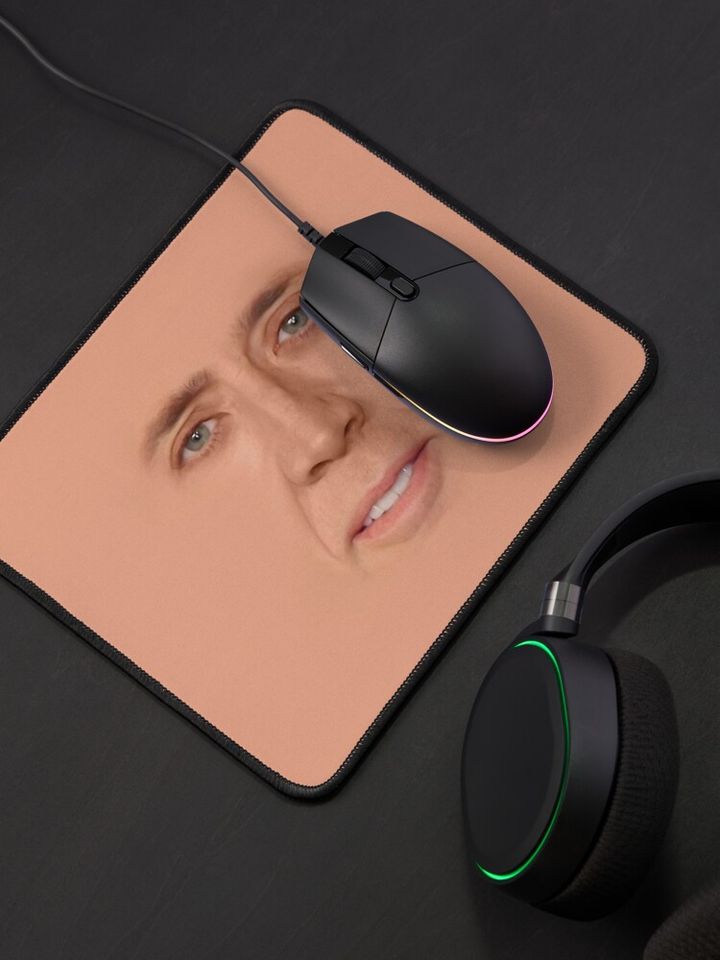Nicolas Cage Mouse Pad, Meme Mouse Pad