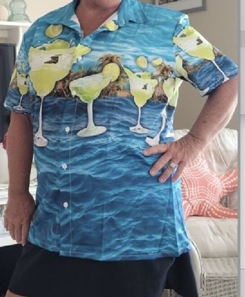 Cartoon Pizza Pineapple Hawaiian Shirt, Hawaii Shirt Short Sleeve