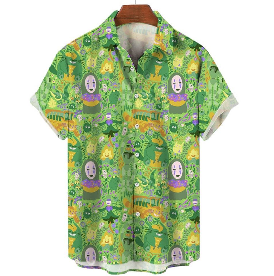 Studio GHIBLI Hawaiian Shirt Aloha Shirt