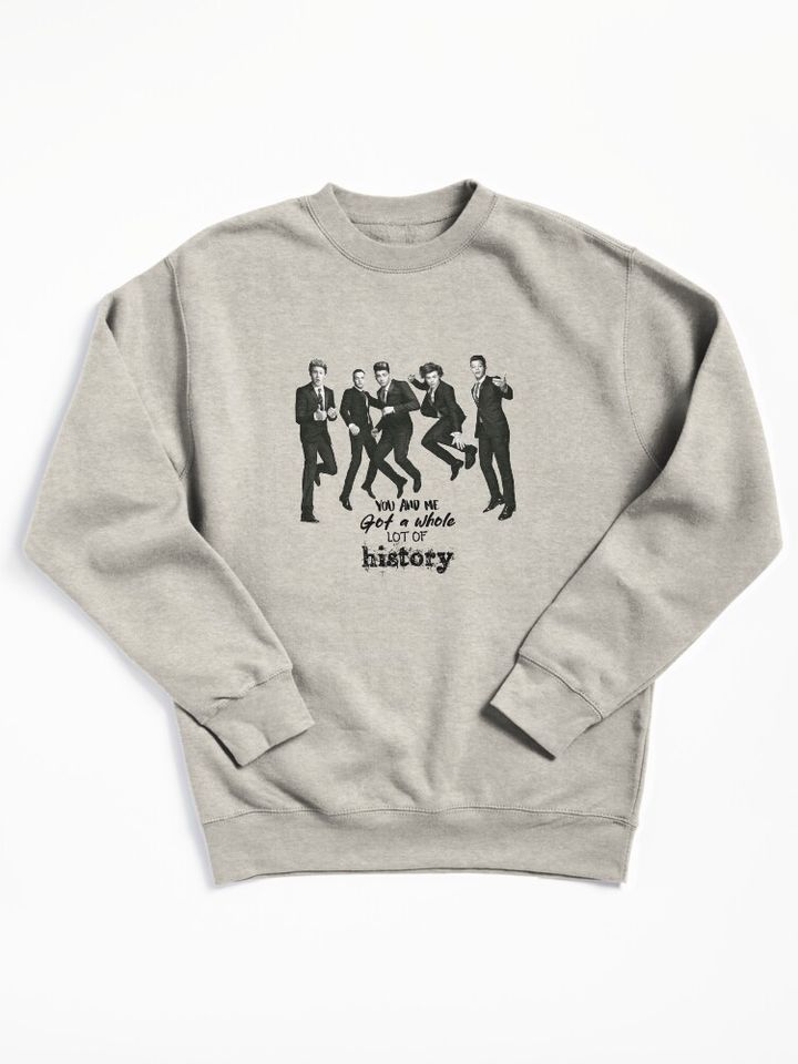 One Direction - HIstory Lyrics Pullover Sweatshirt