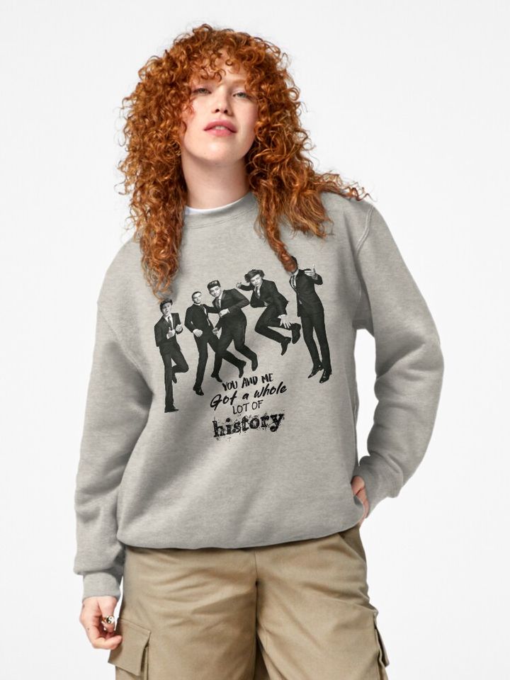 One Direction - HIstory Lyrics Pullover Sweatshirt