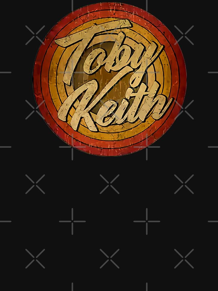 Toby Keith Retro Circle Classic T-Shirt