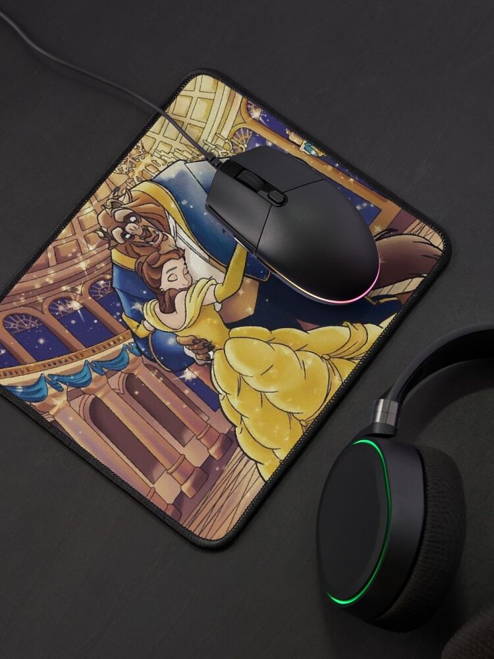 Beauty and Beast Mouse Pad