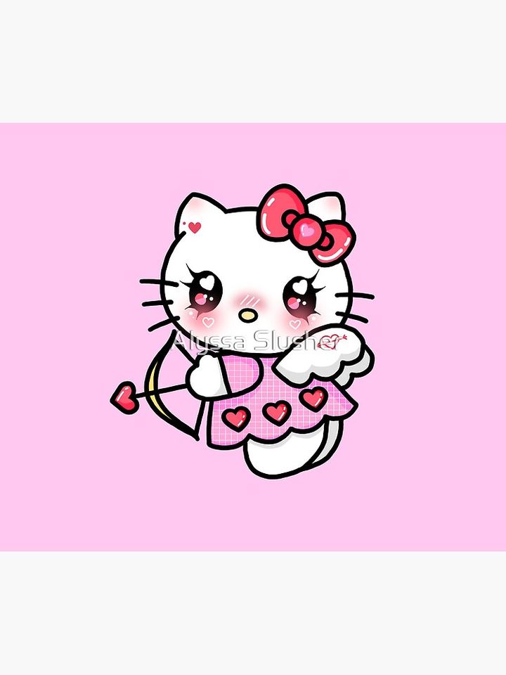 Cupid Hello Kitty Mouse Pad