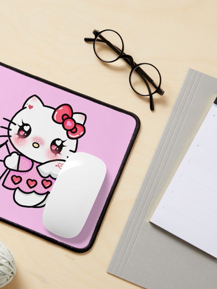 Cupid Hello Kitty Mouse Pad