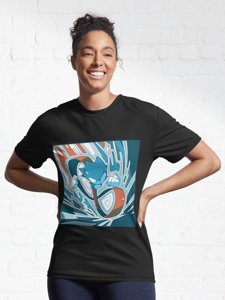 He Can Really Move Active T-Shirt