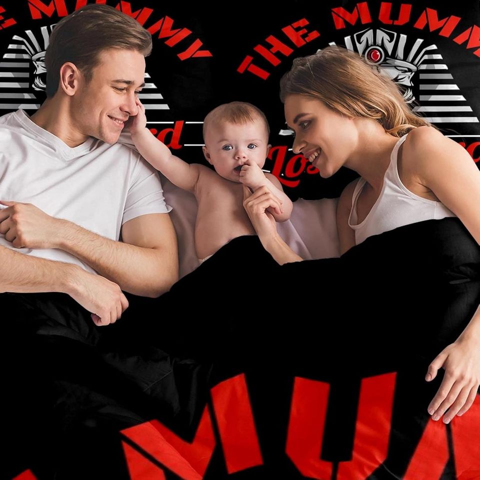 The Mummy Pharaoh Skull Head - Soft and Breathable Microfiber Comforter Bedding Set