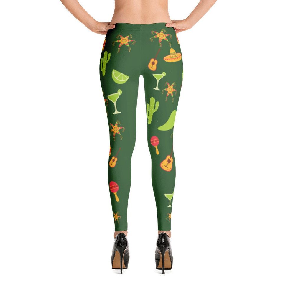 Leggings for Women, Cinco de Mayo Leggings